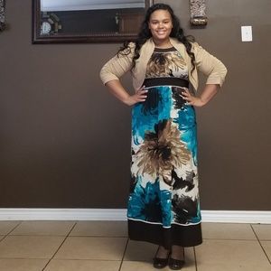 R&M Richard's maxi dress